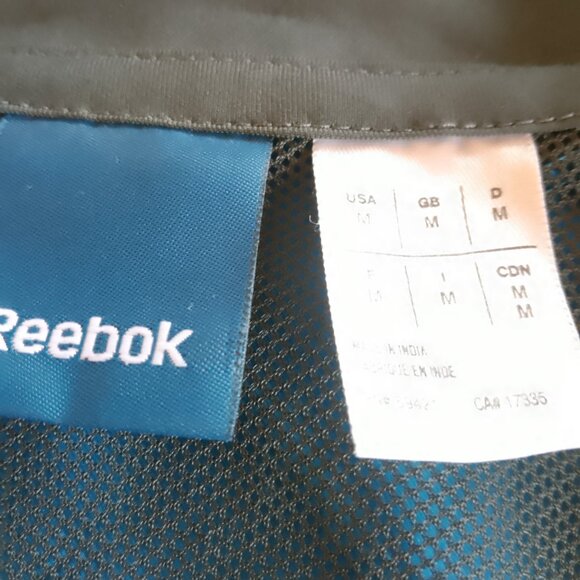 Women's Vintage 90's Reebok Wind Tracksuit Black & Blue Size Medium - Picture 5 of 14